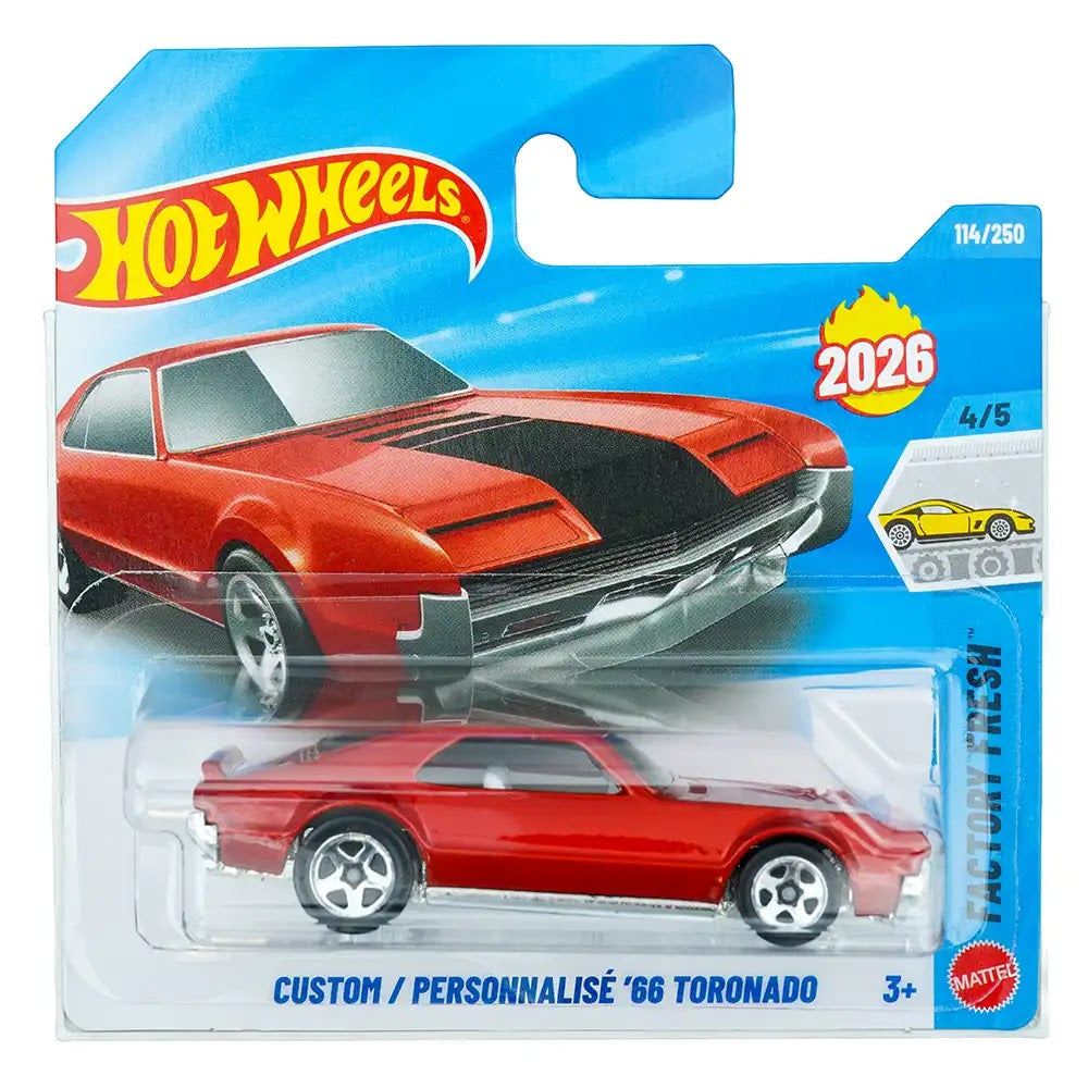 Hot Wheels Custom '66 Toronado Crveni |
