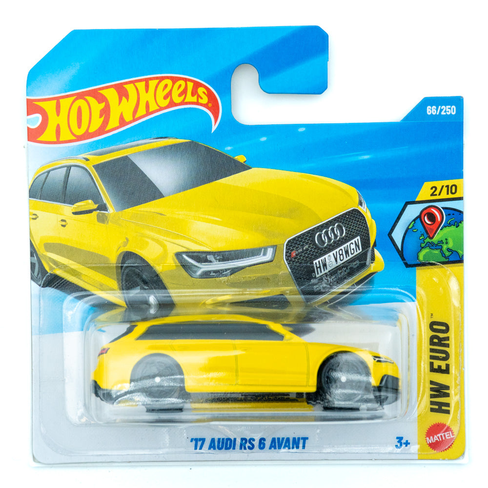 Hot Wheels '17 Audi RS 6 Avant geel |