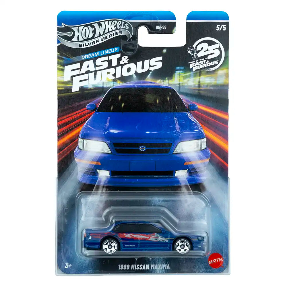 Hot Wheels Silver Series 1999 Nissan Maxima Plavi | Fast & Furious (5/5)