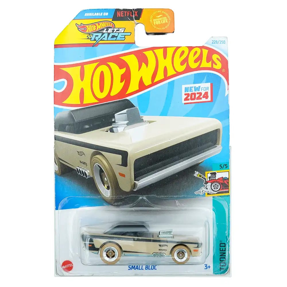 Hot Wheels Mainline (US) Small Bloc Smeđi |