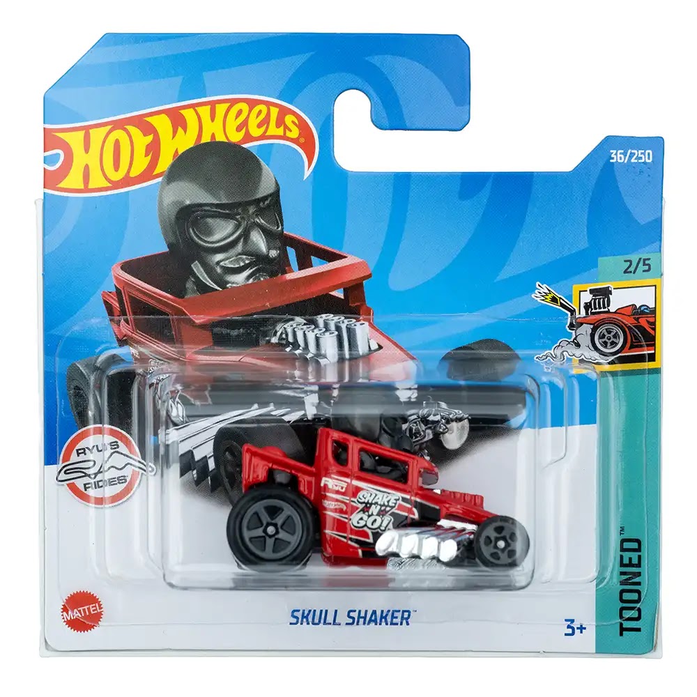 Hot Wheels Skull Shaker Crveni |