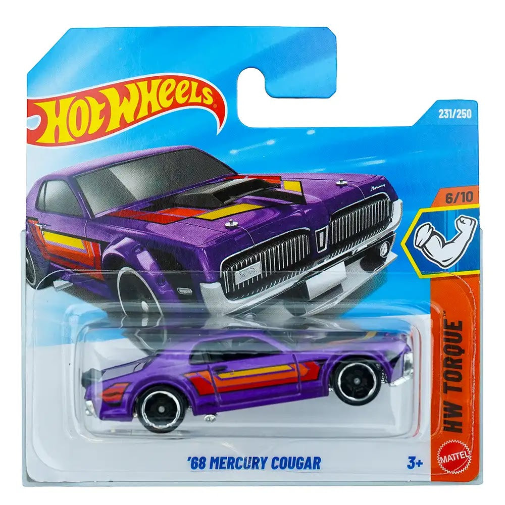 Hot Wheels '68 Mercury Cougar Ljubičasti |