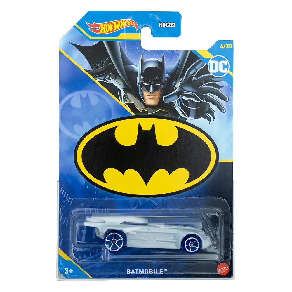 Hot Wheels Silver Series Batmobile Bijeli | Batman (6/20)