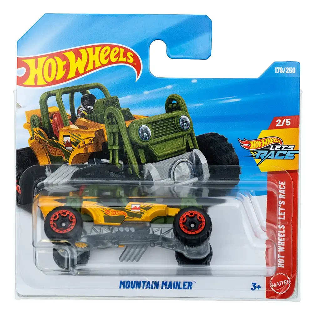 Hot Wheels Mountain Mauler Žuti |