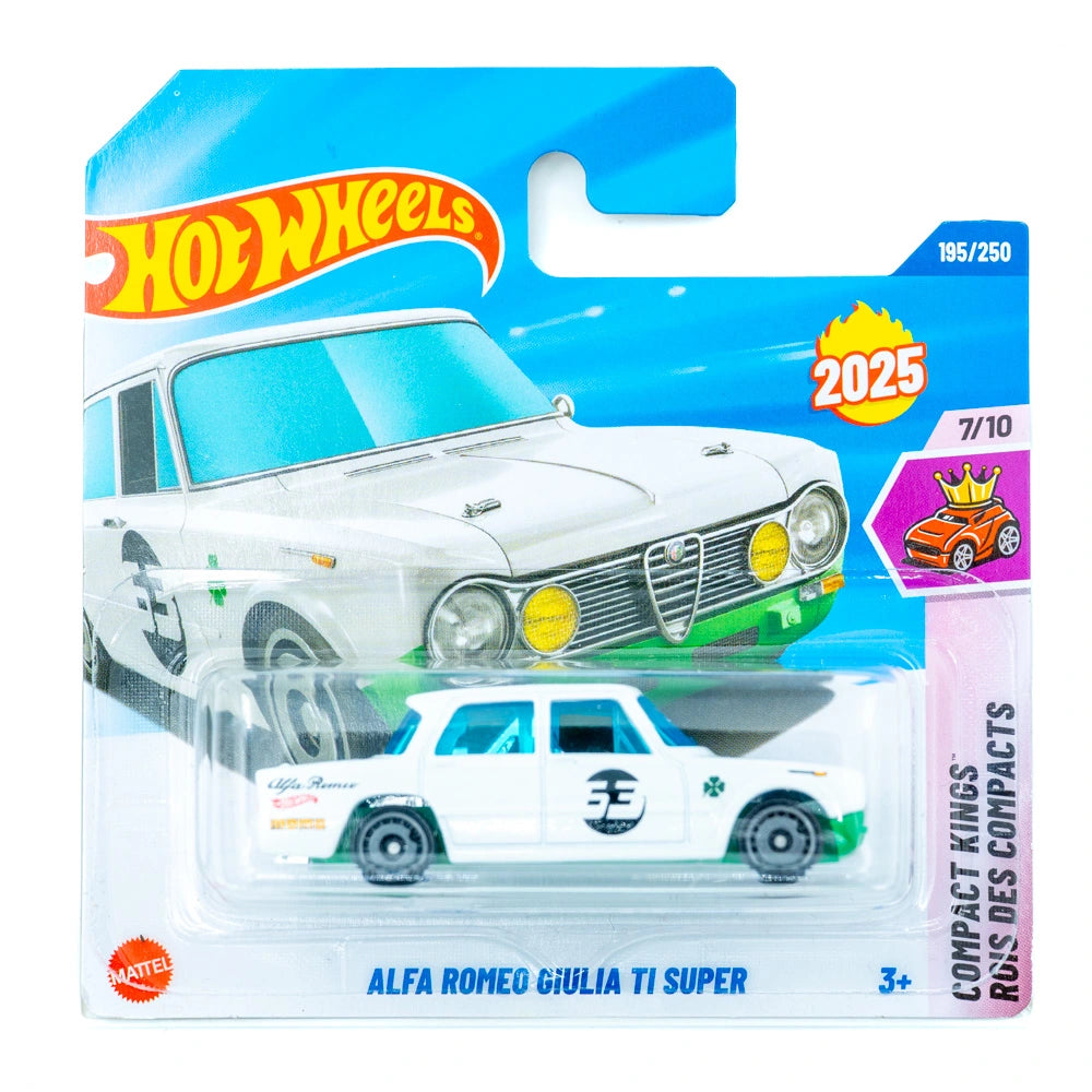 Hot Wheels Alfa Romeo Giulia TI Super wit groen |