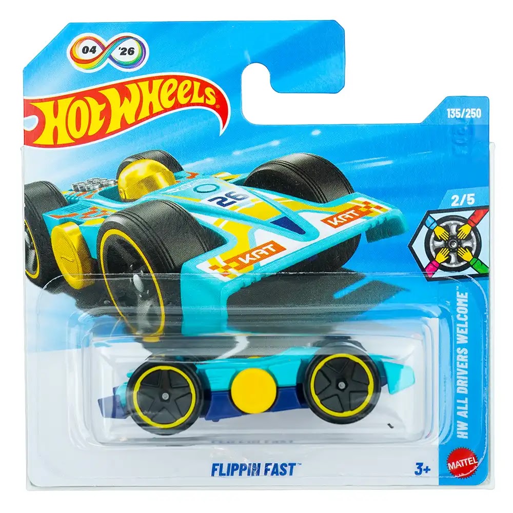Hot Wheels Flippin Fast Plavi |