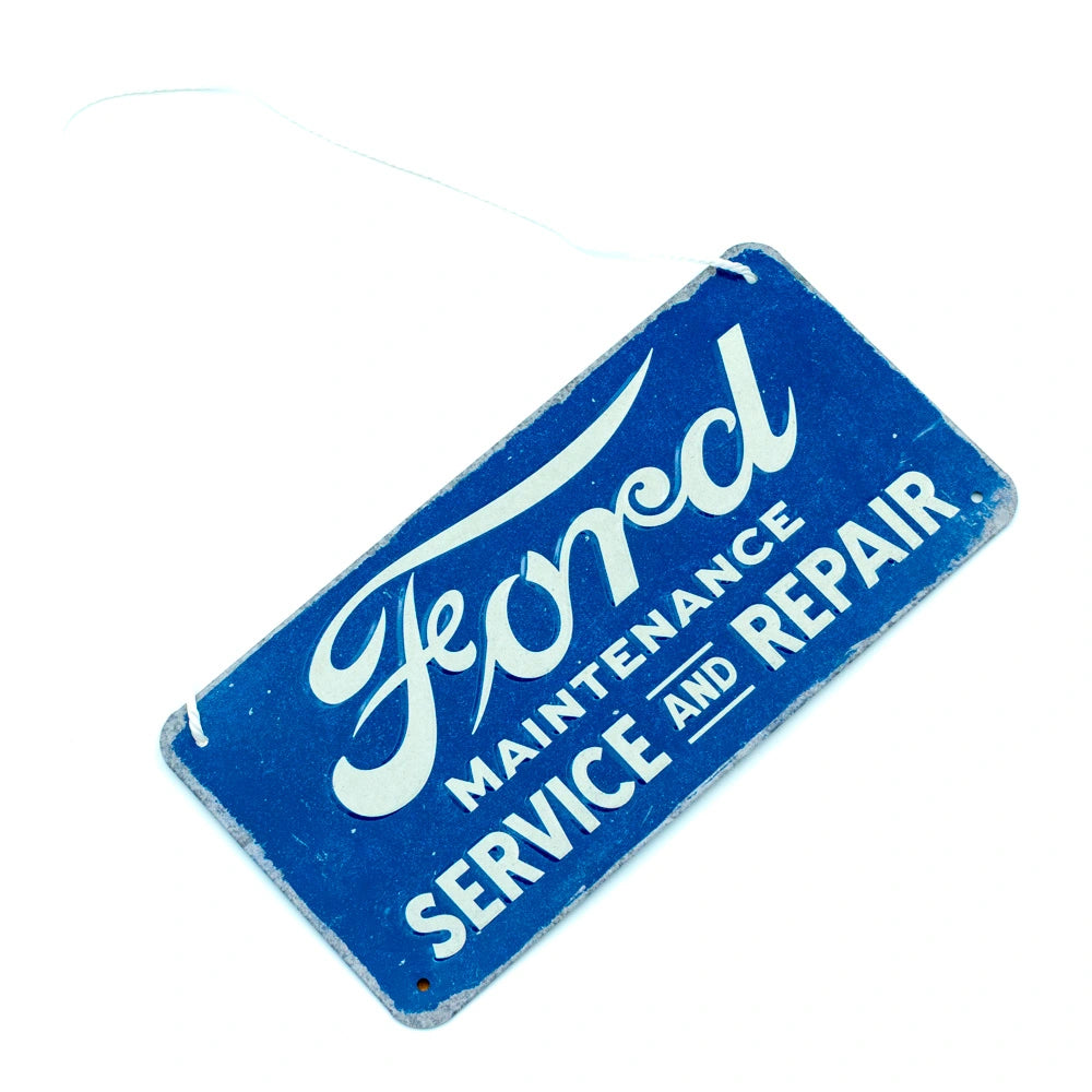 Metalen wandbord Ford Service & Repair Hangend | Nostalgic-Art