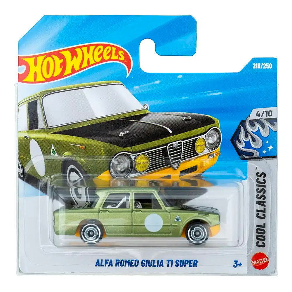Hot Wheels Alfa Romeo Giulia TI Super Zeleni |