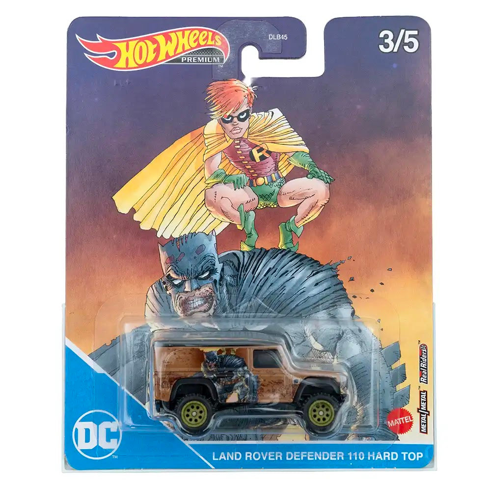 Hot Wheels Premium Land Rover Defender 110 Hard Top Smeđi | Pop Culture 3/5