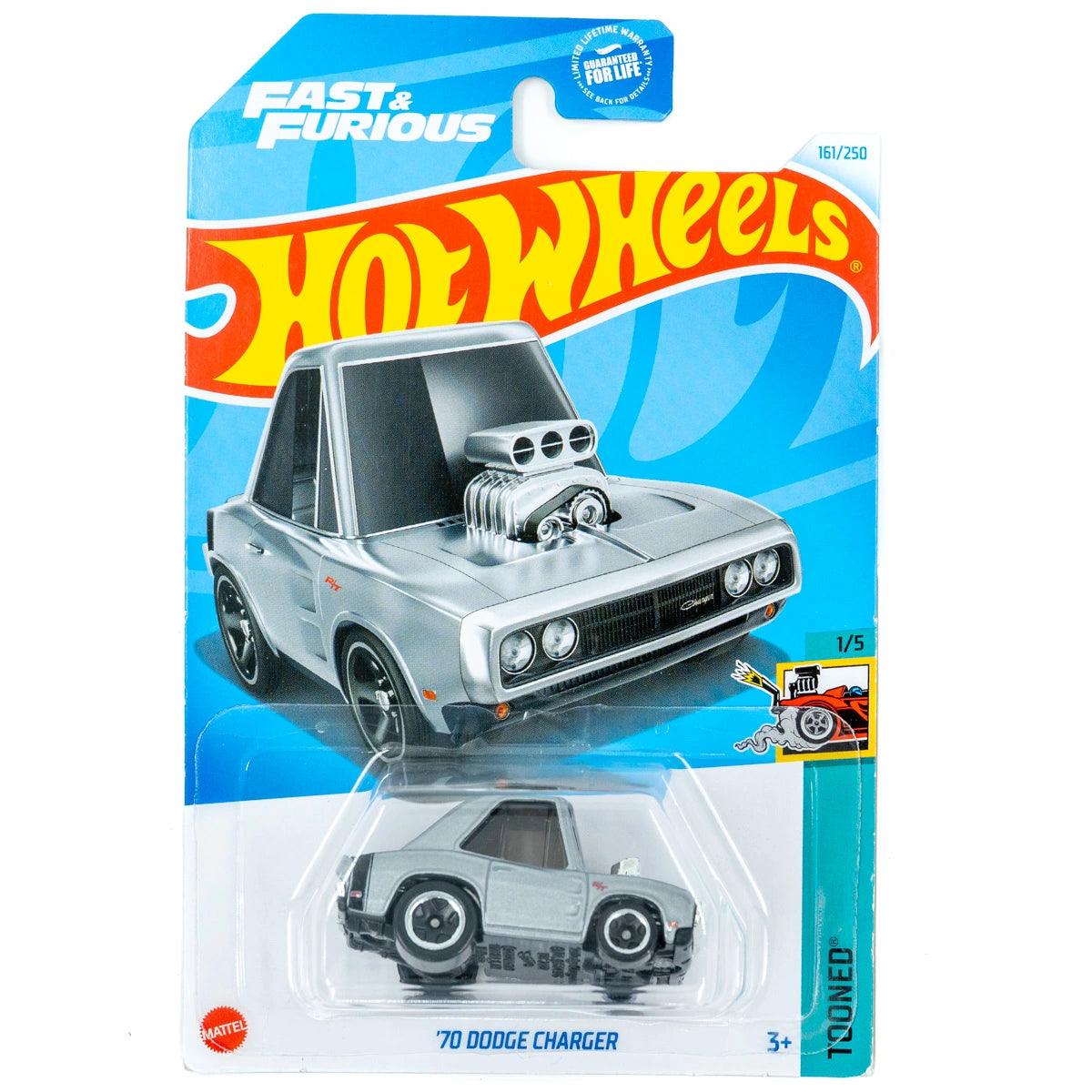 Hot Wheels '70 Dodge Charger grijs VS |