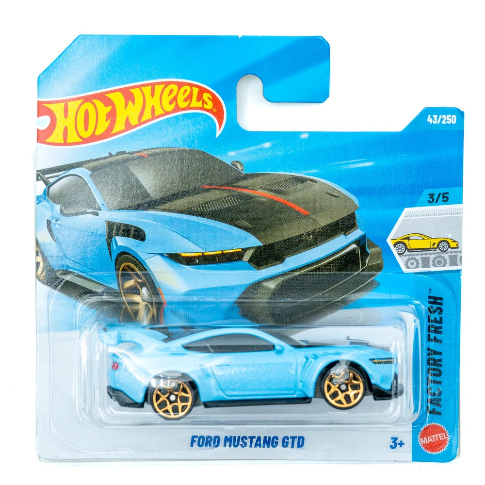 Hot Wheels Ford Mustang GTD blauw |