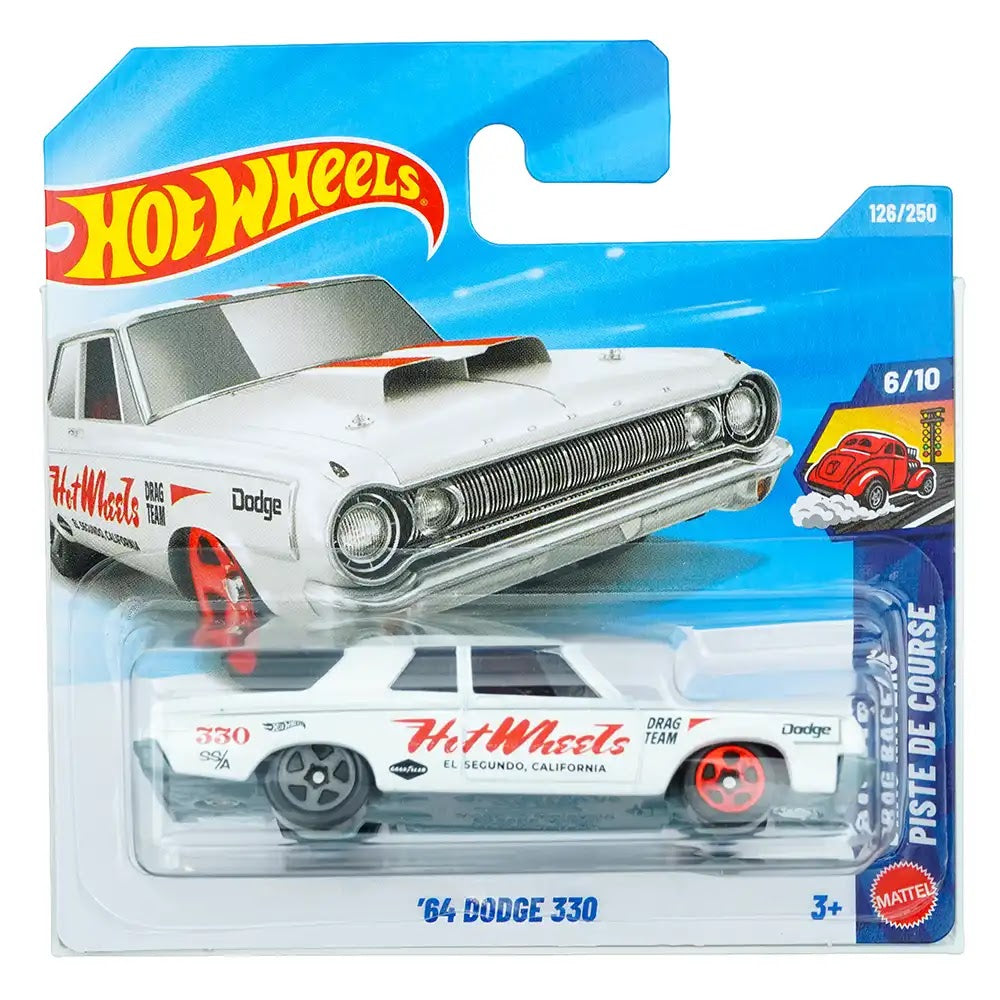 Hot Wheels '64 Dodge 330 Bijeli |