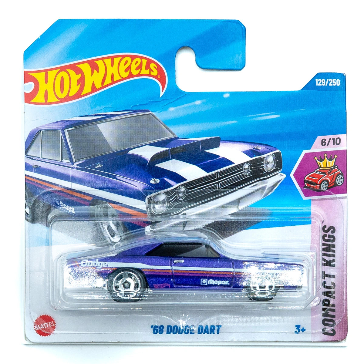 Hot Wheels '68 Dodge Dart paars |