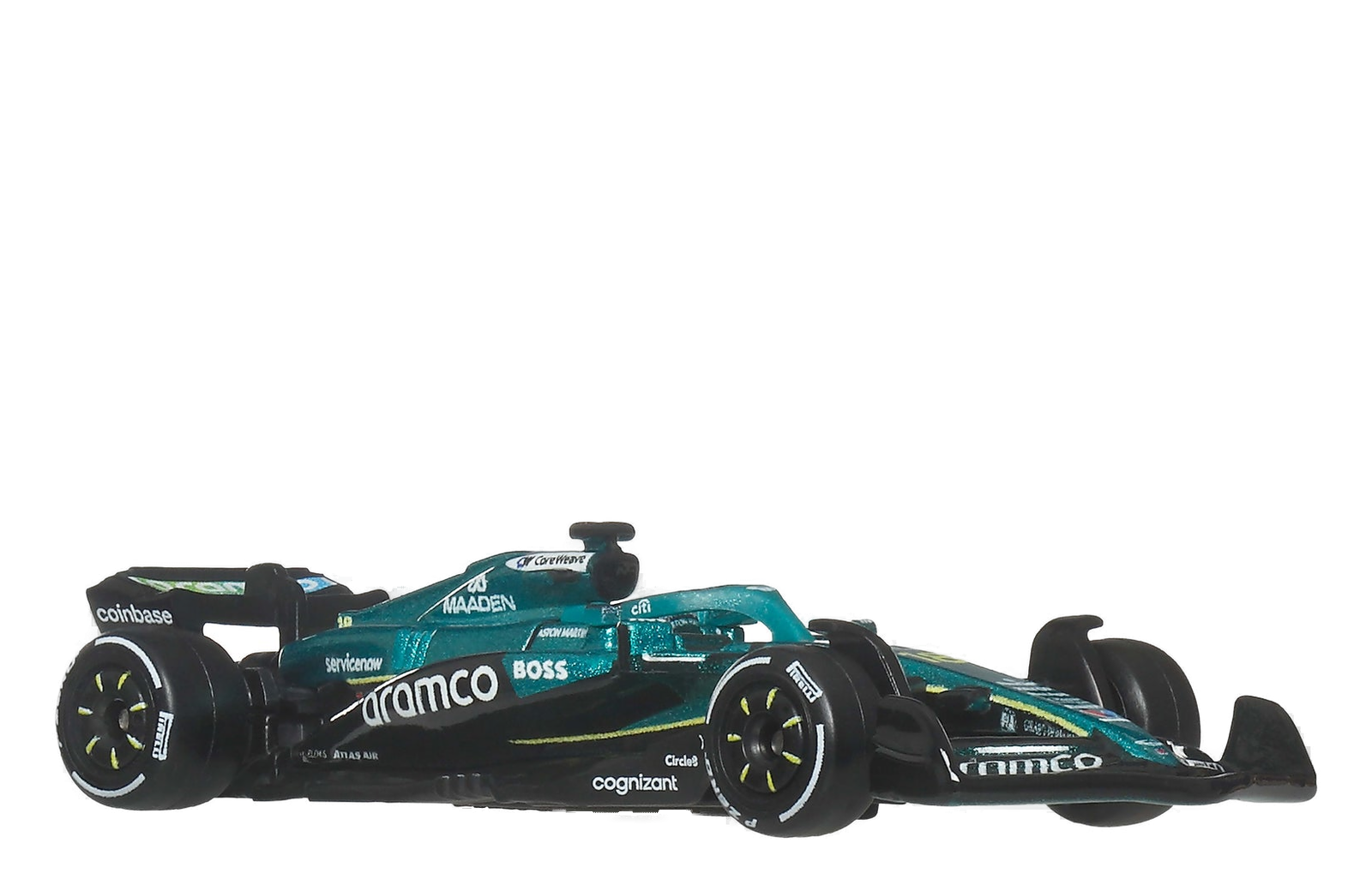 Hot Wheels Aston Martin F1 bolid